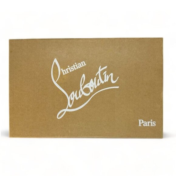 Christian Louboutin Very Prive 120 Leather Black Red EU 35.5 Peep Toe Pump - Picture 10 of 11